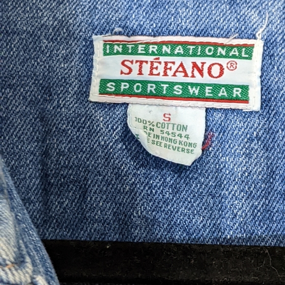 Vintage Cropped Denim Jacket - Picture 4 of 8